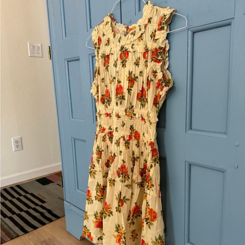 DOEN Martha Dress in Orangerie Floral